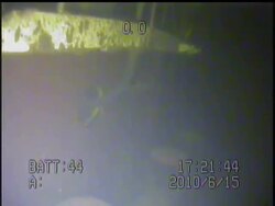 For almost 50 years a tugboat that once pushed fuel barges up and down Lake Champlain has sat upright on the bottom. Now federal officials are trying to determine if the tug's fuel tanks pose an environmental threat. News Clip