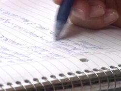 Taking Notes Stock Footage