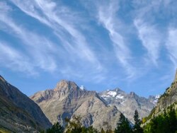 Beautiful Mountain Landscape Timelapse Stock Footage