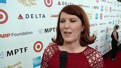 INTERVIEW - Kate Flannery at the George Clooney Hosts MPTF's 95th Anniversary Celebration Stock Footage