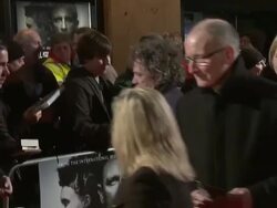 Dexter Fletcher at The Girl With The Dragon Tattoo: World Premiere at Odeon Leicester Square on December 12, 2011 in London, England (Footage by WireImage Video/Getty Images) Stock Footage
