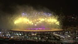 HD edit of fireworks at Rio closing ceremony Instructional Video