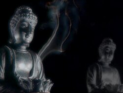 Zen buddhas Stock Footage