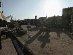 African Street. Stock Footage