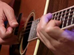 Classic Gitar Player Stock Footage