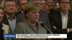 What's Ahead for Merkel as Coalition Talks Collapse News Clip
