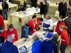 Black Friday Shoppers Stock Footage