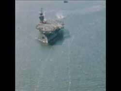 SYND 30 4 75 US NAVY BIGGEST AIRCRAFT CARRIER "NIMITZ" Instructional Video