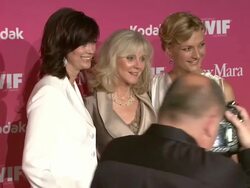 2009 Women In Film Crystal + Lucy Awards Stock Footage