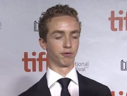 INTERVIEW - Evan Bird on the story, his character on, and how it feels to have the film at TIFF - 'Maps To The Stars' Premiere - 2014 Toronto International Film Festival Stock Footage