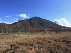 WS PAN View of Senjogahara at National Park / Nikko, Tochigi Prefecture, Japan Stock Footage