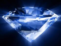 Diamond rays #5 blue NTSC Stock Footage