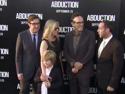 Jeremy Bell, Ellen Goldsmith-Vein, Pat Crowley, Lee Stollman at the 'Abduction' Premiere at Hollywood CA. (Footage by WireImage Video/Getty Images Entertainment Video) Stock Footage