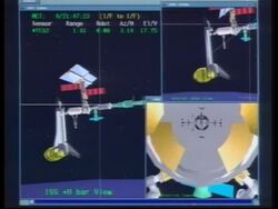 Shuttle disengages from ISS Instructional Video