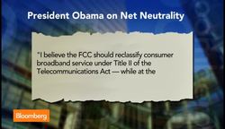 Obama Calls for Regulating Internet Like Telephone Cos. News Clip