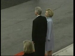 USA: HILLARY CLINTON IN SATELLITE LINK UP SWITZERLAND UPDATE News Clip