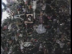 USA: WHITE HOUSE IS DECORATED FOR CHRISTMAS News Clip