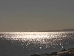 Sea and City tankers Stock Footage