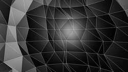 Low Poly Abstract Background. Seamlessly Loopable. Stock Footage