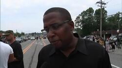 Protesters in Ferguson Missouri took to the streets Saturday after Missouri Gov. Jay Nixon declared a state of emergency and imposed a curfew that day. Former New Black Panther party president marched, and Captain Ron Johnson joined protestors. (Aug. 16) News Clip