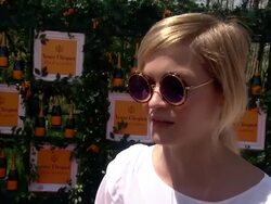 INTERVIEW - Leigh Lezark on her current projects The Sixth-Annual Veuve Clicquot Polo Classic In Support Of Liberty State Park Stock Footage