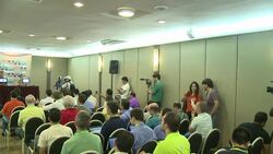 VOICED : Espana niega noches de juerga News Clip