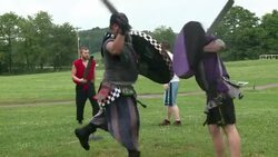CLEAN : Heroic fantasy fans fight to the death in epic Ragnarok battle News Clip