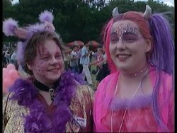 Mel B, Atomic Kitten and Steps play to thousands at London's Gay and Lesbian Mardi Gras News Clip