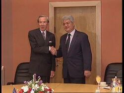 JERUSALEM/GAZA: PALESTINIANS AND ISRAELIS RESUME TALKS News Clip