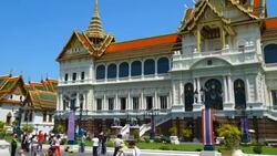 HD Timelapse - wat phra kaew Stock Footage