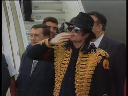 Michael Jackson In Tunisia, In Seoul, In Taipei News Clip