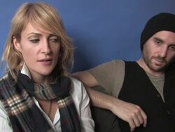 Metric Interview (clip 13) Stock Footage