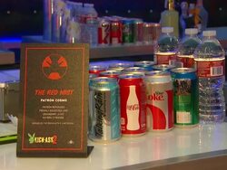 ATMOSPHERE - Signage at Playboy And Universal Pictures' Kick-Ass 2 Event At Comic-Con - Sponsored By AXE Black Chill on 7/20/2013 in San Diego, CA. (Footage by WireImage Video/Getty Images Entertainment Video) Stock Footage