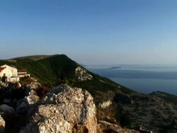 HD: Adriatic village Stock Footage