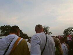 Janmashtami Festival The Largest Hindu festival Outside India Stock Footage