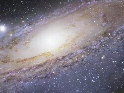 Andromeda Galaxy (M31), animation Stock Footage