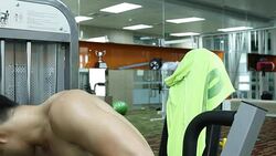 Muscular Male Torso Stock Footage