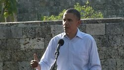 VOICED: Obama espera transicion en Cuba News Clip