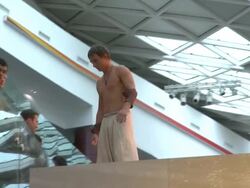 Atmosphere: Stunts at the Prince of Persia Premiere UK at London England. (Footage by WireImage Video/GettyImages) Stock Footage