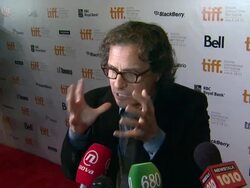 INTERVIEW: Davis Guggenheim on the film and U2's legacy at the 2011 Toronto International Film Festival - 'From The Sky Down' Premiere at Toronto ON. (Footage by WireImage Video/Getty Images Entertainment Video) Stock Footage