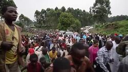 CLEAN : UN chief visits camp for displaced people in east DR Congo News Clip