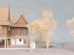 Thai architecture Stock Footage