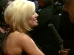 Kerry Katona at the Morning Glory UK Premiere at London England. (Footage by WireImage Video/GettyImages) Stock Footage