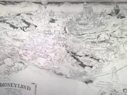 Disney open a Pop Up Gallery showcasing the history and future of Mickey Mouse & Oswald The Lucky Rabbit Stock Footage