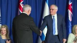 CLEAN : Australia PM begins visit to Israel meets with Netanyahu News Clip