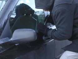 Car Thief Stock Footage