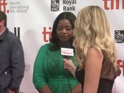 Octavia Spencer - 'Black And White' Premiere - 2014 Toronto International Film Festival Stock Footage
