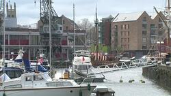 Stock Shots of Bristol City Harbour News Clip