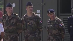 French President Hollande arrives in Guinea, visits hospital News Clip