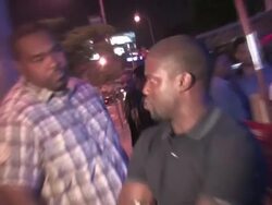 Kevin Hart, Michael Ealy & Jerry Ferrara at Boa in West Hollywood 08/15/2011(Footage by WireImage Video/Getty Images Entertainment Video) Stock Footage